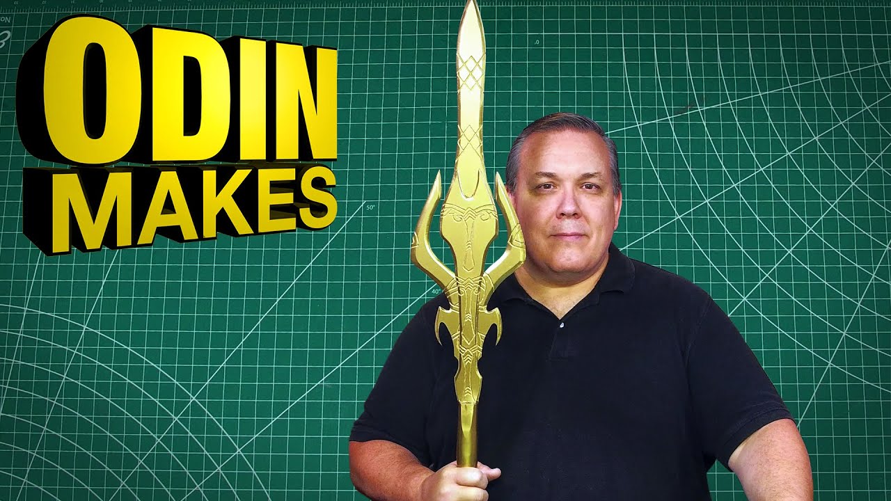 Odin Makes: Odin's Spear Gungnir as seen in the Marvel Thor movies