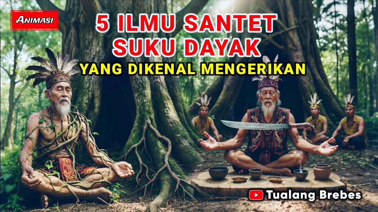 Inilah‼️5 ilmu santet suku Dayak Kalimantan yang dikenal ampuh dan mengerikan