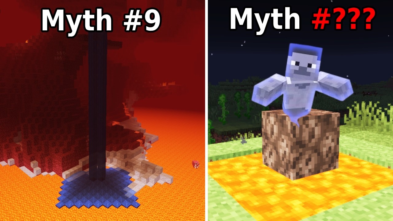 Minecraft Myths: Only 1% Of Players Know Myth #14...
