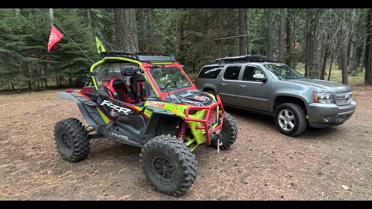 Rimrock, WA day 1, uphill and off camber, Blue slide trail.  almost Backflipped!!!