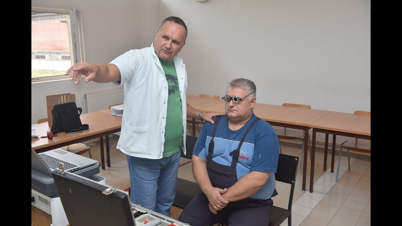 Ljekarski pregledi očiju i vida radnika 