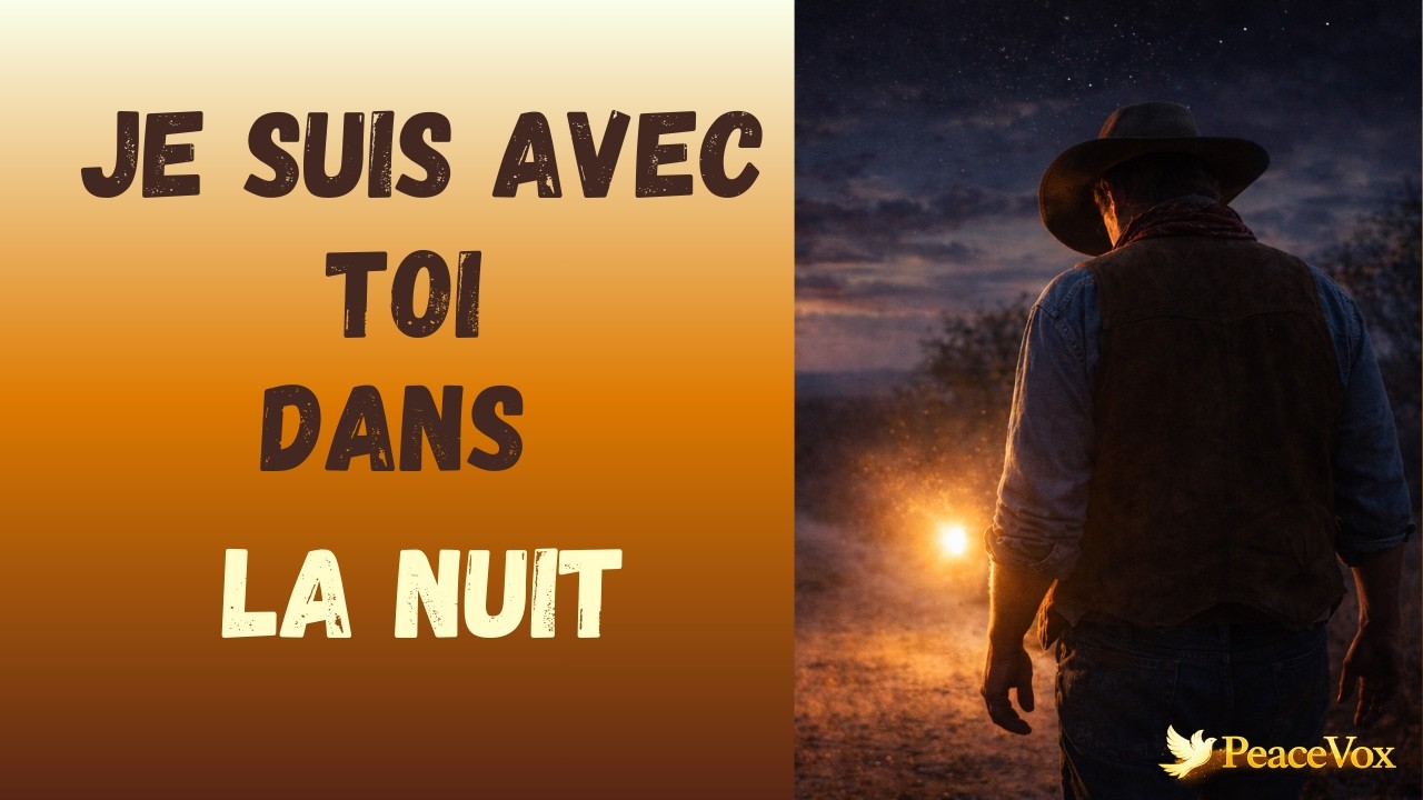 🔥 Je Suis Avec Toi Dans la Nuit | Chant de Réconfort pour les Moments Difficiles 🔥