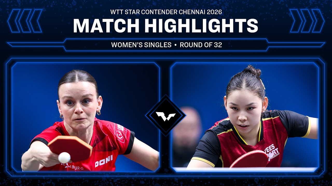 Sarah De Nutte vs Anna Hursey | WS R32 | #WTTChennai 2026