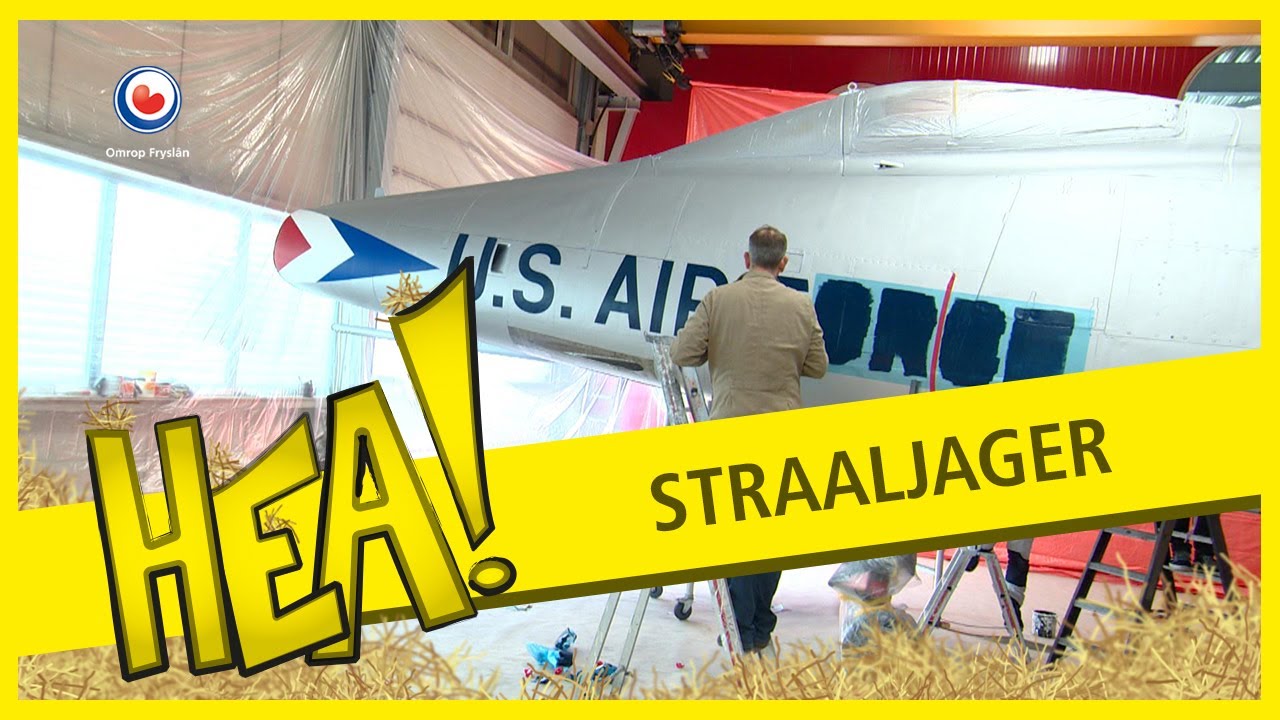 HEA! Straaljager klaar voor het museum