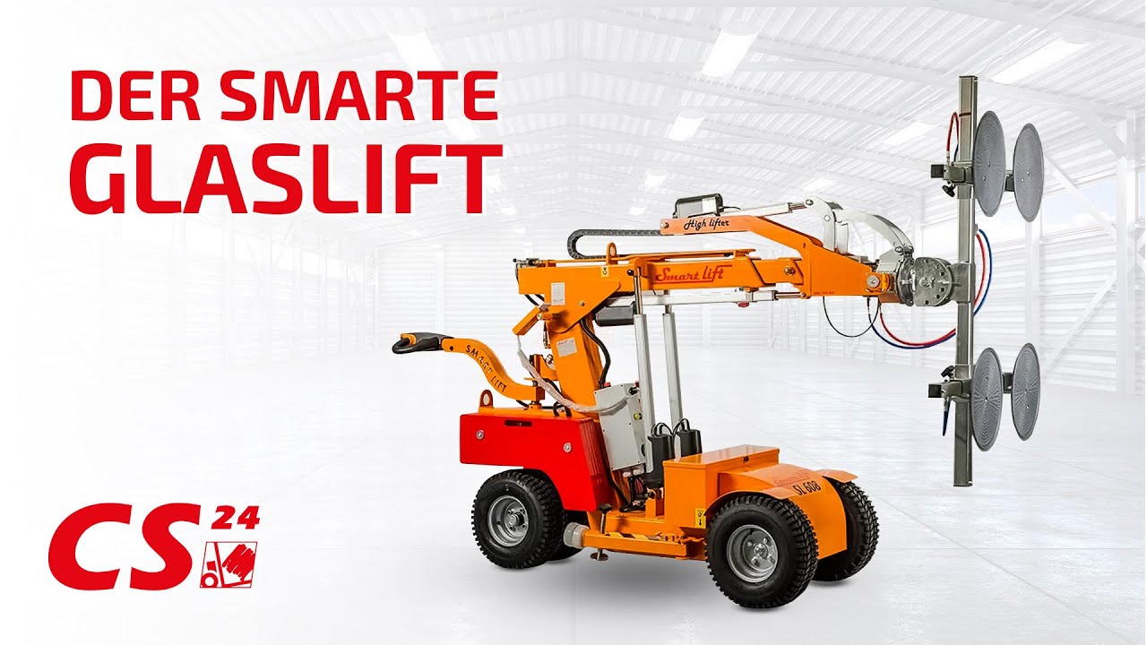 So werden Scheiben montiert | Glasroboter von Smartlift