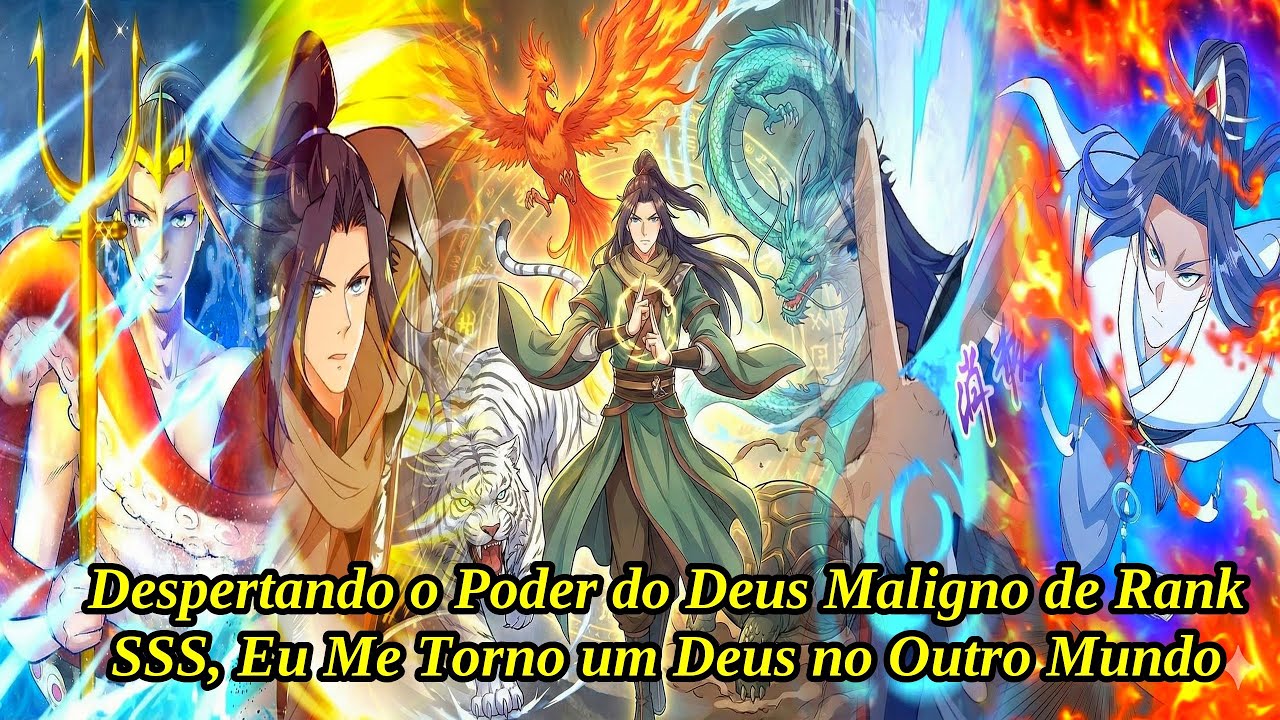 (61 HORAS) Despertando o Poder do Deus Maligno de Rank SSS, Eu Me Torno um Deus no Outro Mundo