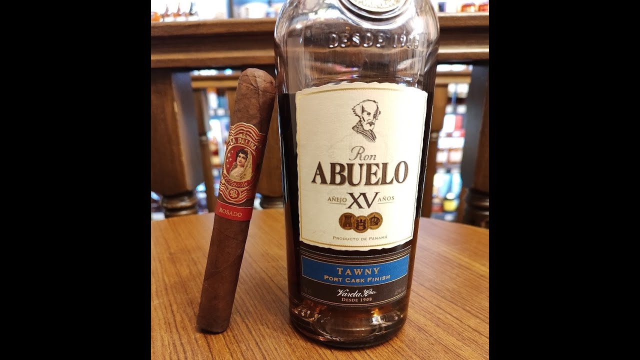 Выпуск №152 - Ром Abuelo Anejo XV Anos Tawny Port Cask Finish и сигара La Palina Classic Rosado