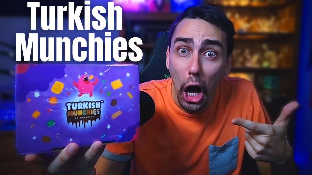 Stoner Tries Munchies from Turkey!?!