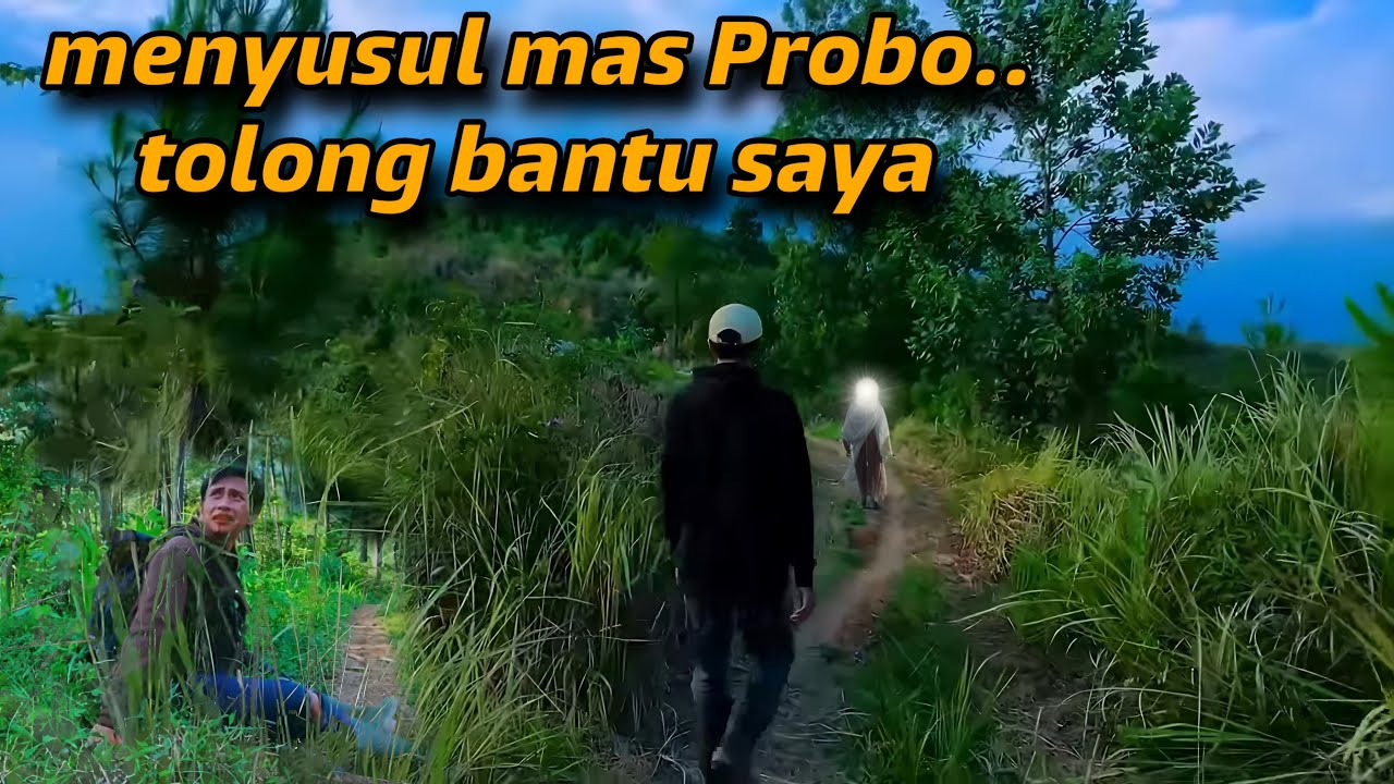 SAYA NANGIS SAMPAI TERKENCING2  BANTU SAYA DI HUTAN KELUD