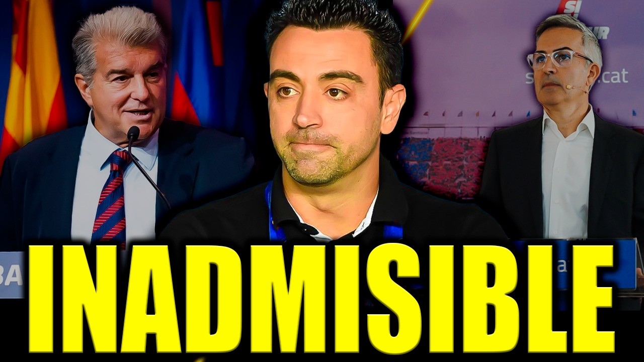 XAVI SE INMOLA PARA ATACAR A LAPORTA, PERO EL BARÇA ES EL QUE SUFRE EL DAÑO