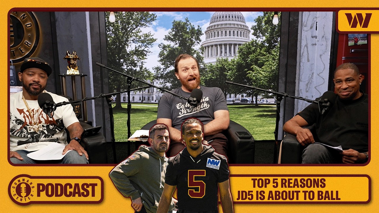 Jayden Daniels Will Be A PROBLEM + Dominant Defense in D.C.? | Podcast | Washington Commanders | NFL