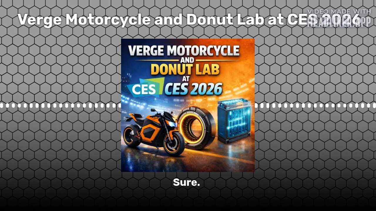 Verge Motorcycle and Donut Lab at CES 2026 | Kilowatt: A Podcast about Electric Vehicles