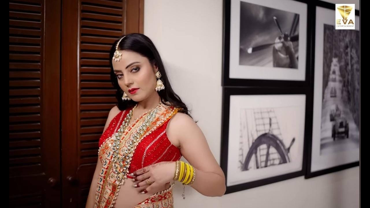 MUMBAI BEAUTY IN INDOOR FEAT.MINAKSHI | SAREE FASHION VLOG |BRAND EVA ENTERTAINMENT #UNCENSORED JOIN
