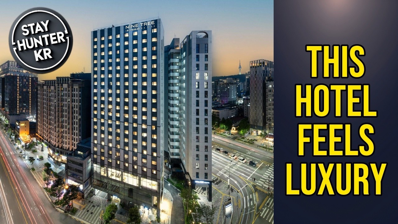 NINE TREE BY PARNAS SEOUL DONGDAEMUN - This Hotel Feels Luxury | Seoul, South Korea🌟