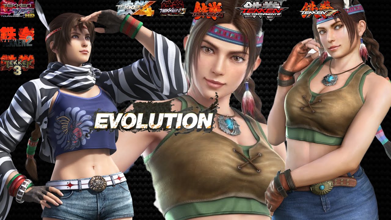 Julia chang/Michelle chang evolution tekken to tekken 7