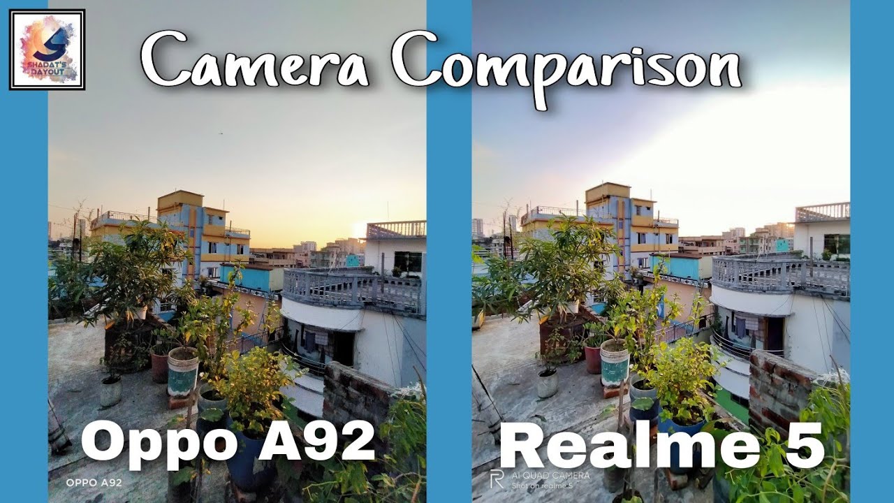 Oppo A92 VS Realme 5/5i Camera Comparison | Camera Test Oppo A92 VS Realme 5i | 4k Video