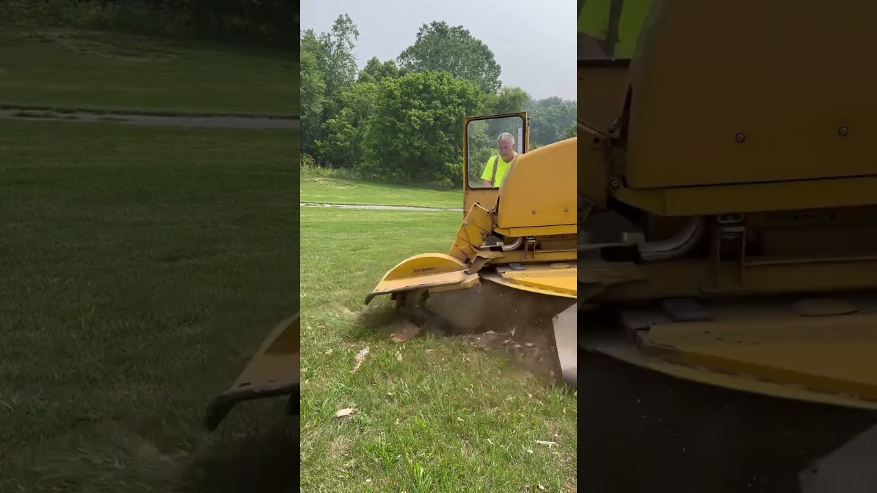 Real time stump removal!
