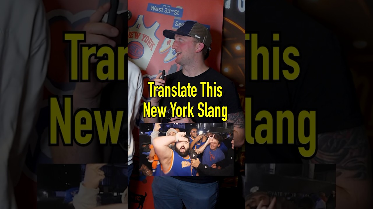 NEW YORK SLANG!! What&rsquo;s It Mean?? #shorts #newyork #nyc #slang #manonthestreet