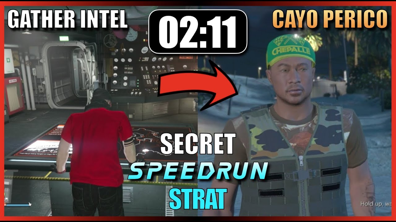 Gather Intel SECRET Speedrun Strat | Velum to Cayo Perico (02:11)