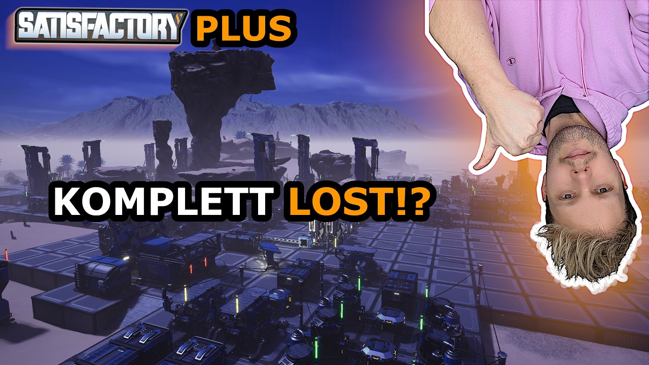 Messing, Schmelzen, Stahl - ich bin komplett lost! | Satisfactory PLUS Deutsch
