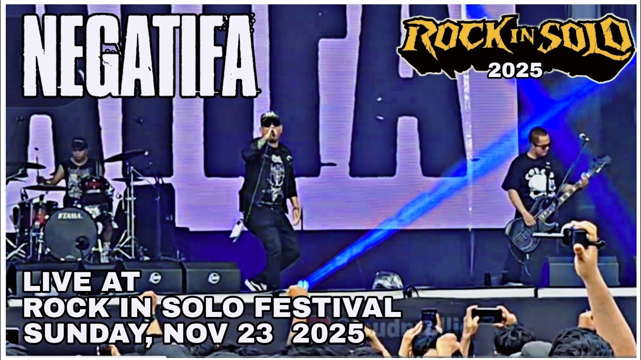 🇮🇩 NEGATIFA ☠️ LIVE AT ROCK IN SOLO 2025 #negatifa #powerviolence #hcpunk #grindcore #rockinsolo 