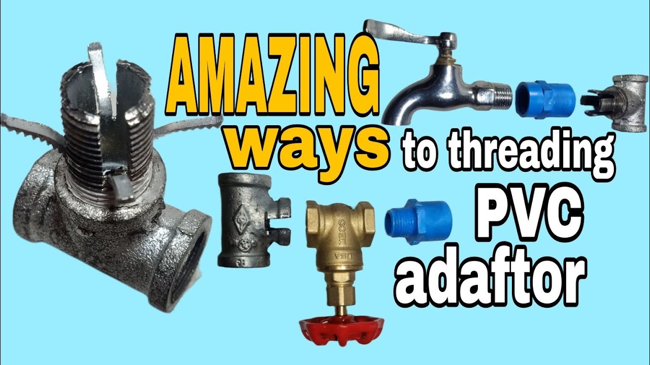 MAGALING ANG IYONG PLUMBER PAG GINAWA NYA ITO AT MAPAHANGA KA SA RESULTA #DIY PVC ADAFTOR