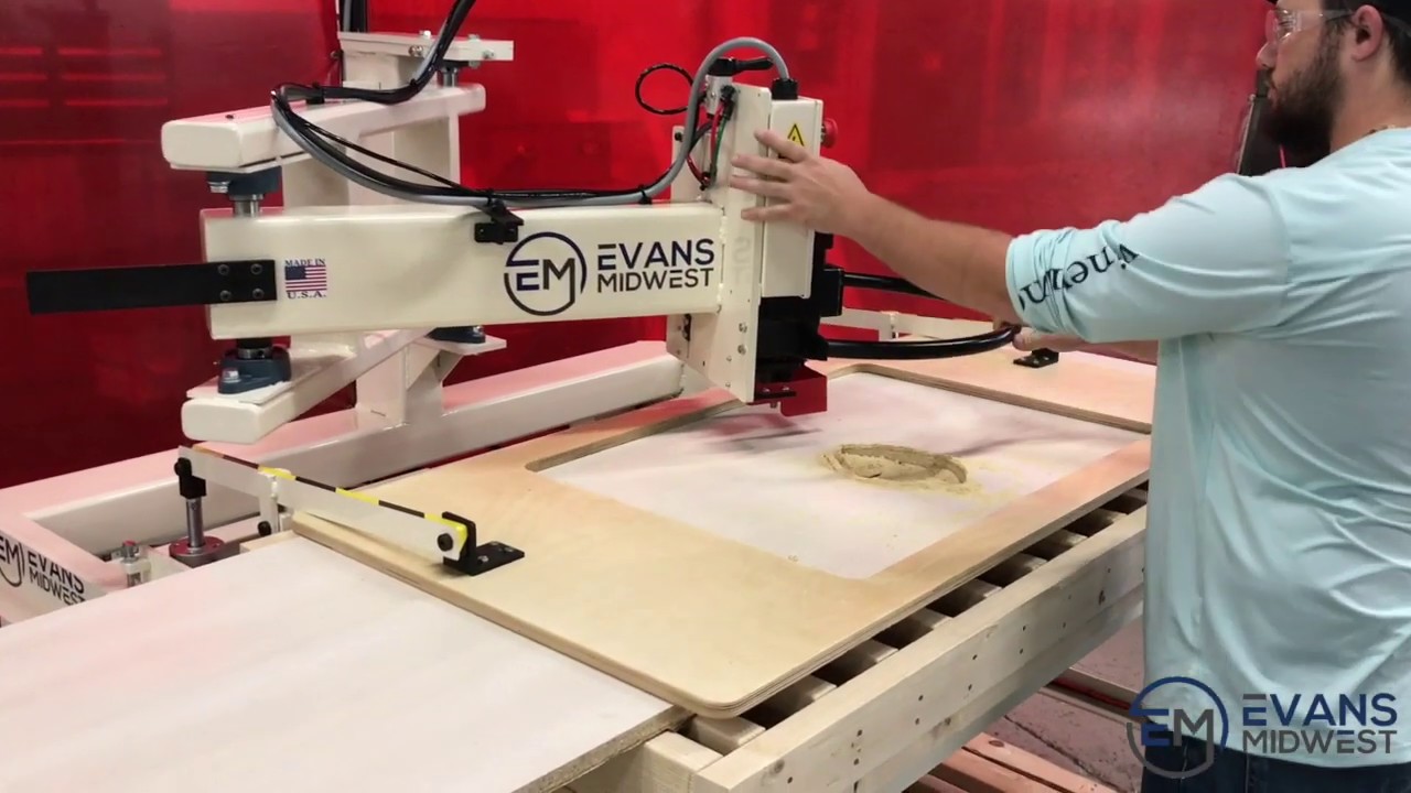 Evans Midwest 2480 Overarm Router