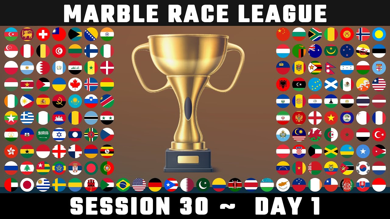 World Marble Race League Session 30 Day 1 - Simple Marble Race
