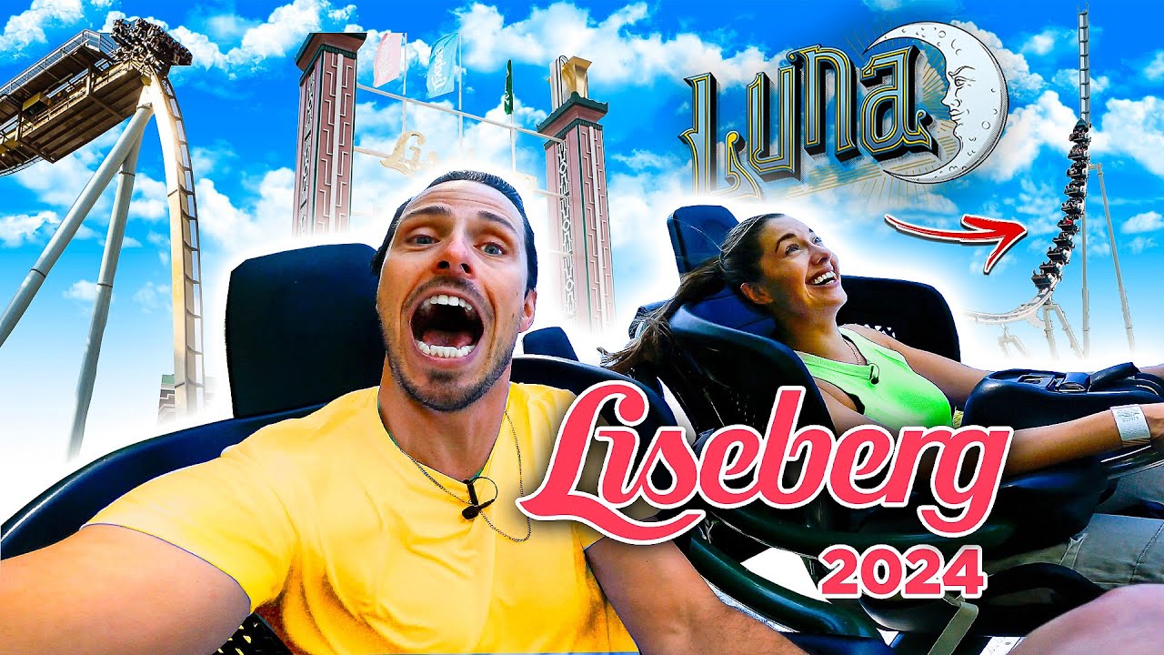 ÅKER KARUSELLER PÅ LISEBERG 2024 *TESTAR NYA LUNA*