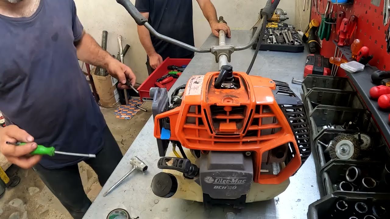 Oleomac BCH 50 Motorlu Tırpan Çalışmıyor Gaz Yemiyor Tekliyor