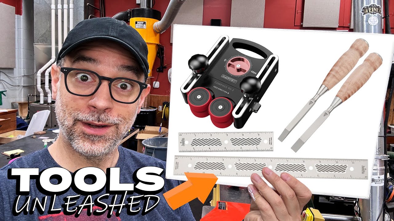Линейки JessEm, долота Optima, роликовая направляющая Harvey RG-2 | Tools Unleashed 01