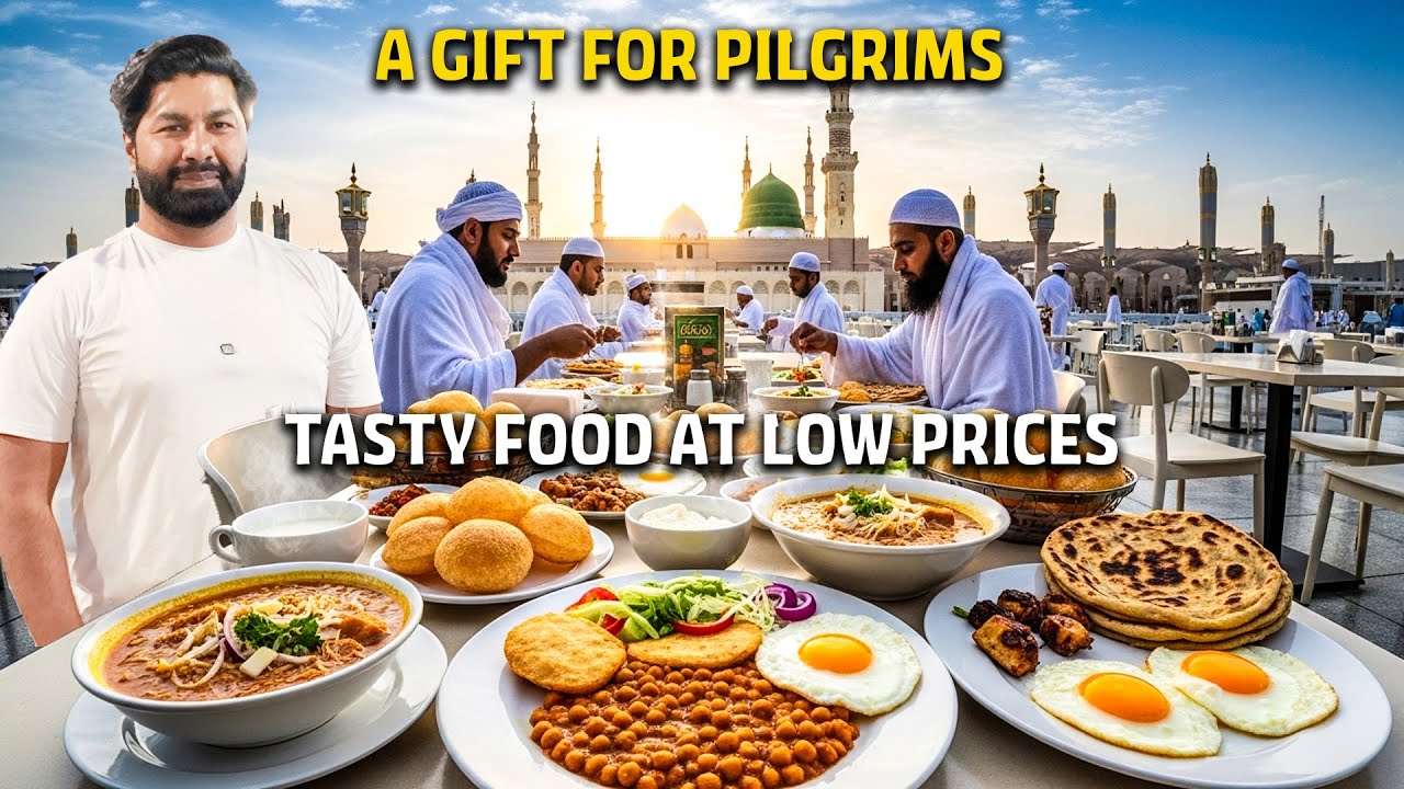 Cheap & Delicious Food in Madinah! 🍲✨” | Pilgrims’ Special Gift 🎁 – Affordable Meals  |