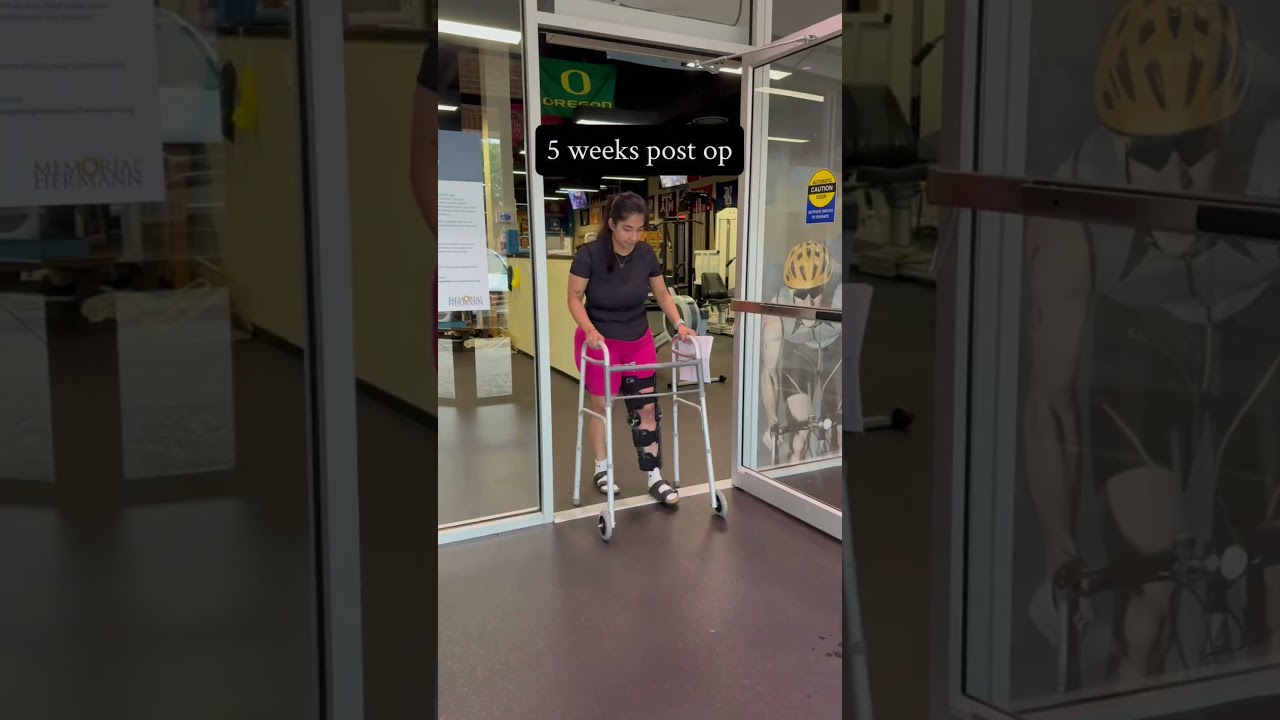 10 week post op- ACL reconstruction and meniscus repair.