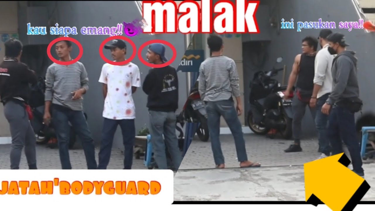 prank || Malakin prem4n Tu+ang Parkir || jatah keamanan !! || part 15