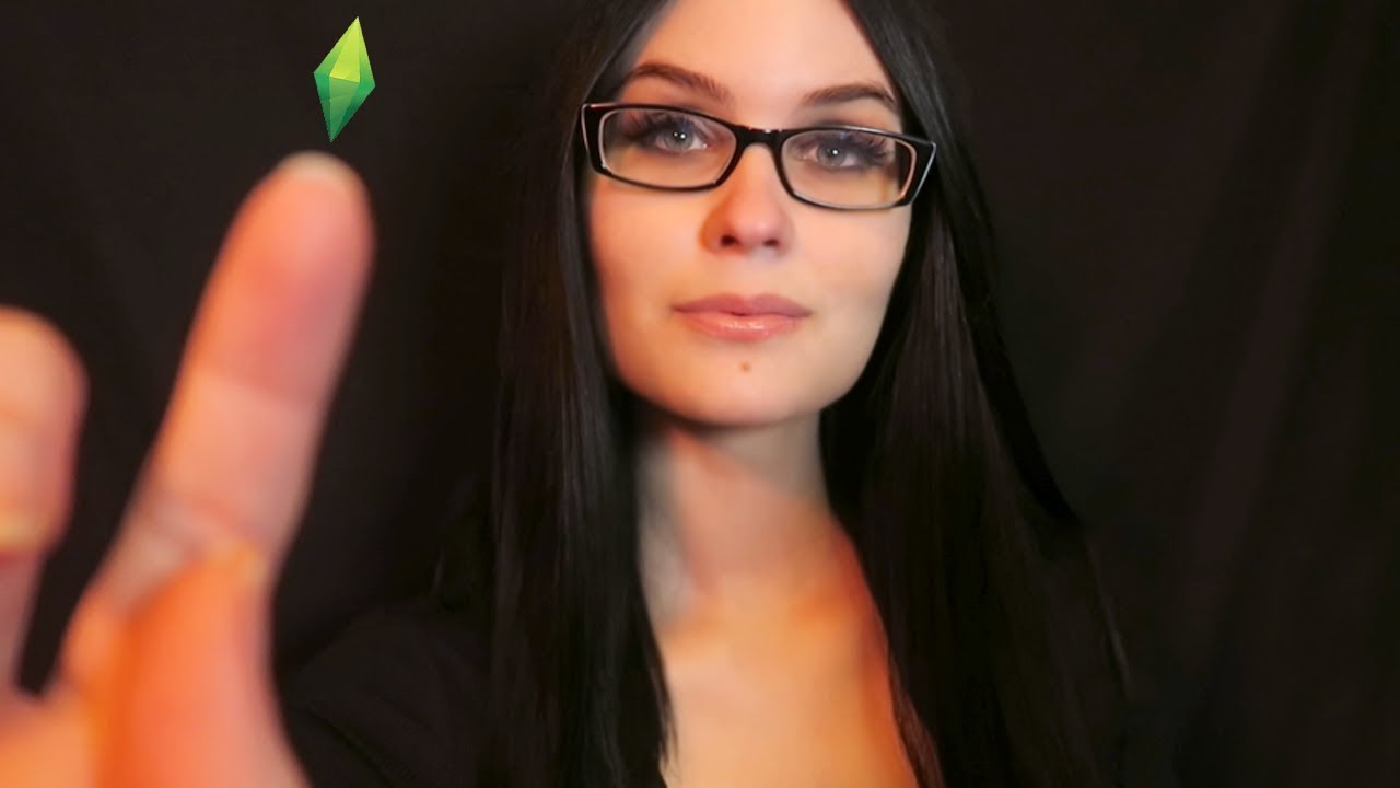 ASMR You're a Sim! Creating Your Face (whisper, hand movements)