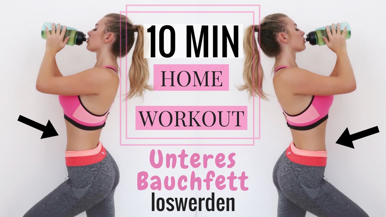Unteres Bauchfett loswerden zuhause I Übungen für flachen Bauch für Frauen