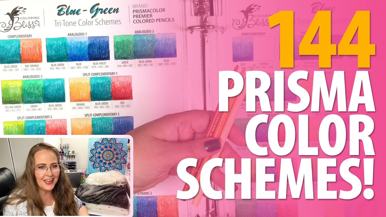 144 Prismacolor Color Scheme Combinations!