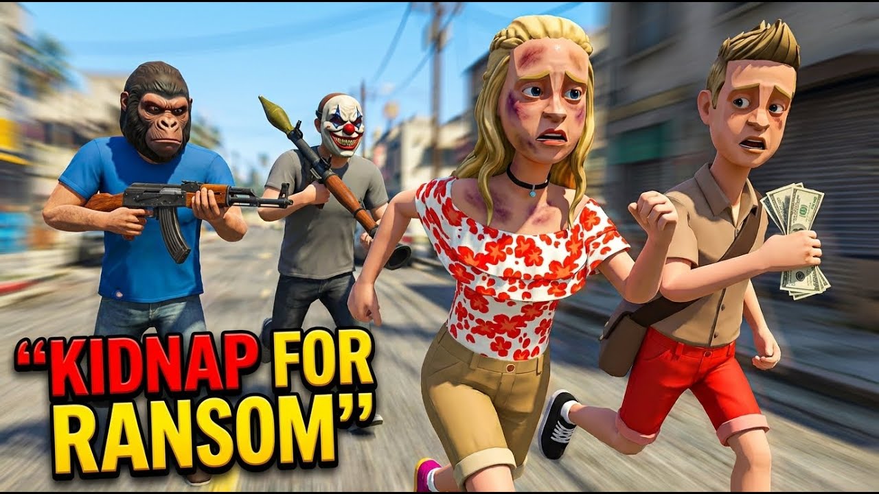 Kidnapped for Ransom: Brother's Daring Rescue Mission/ Plotagon Short film/ 2024