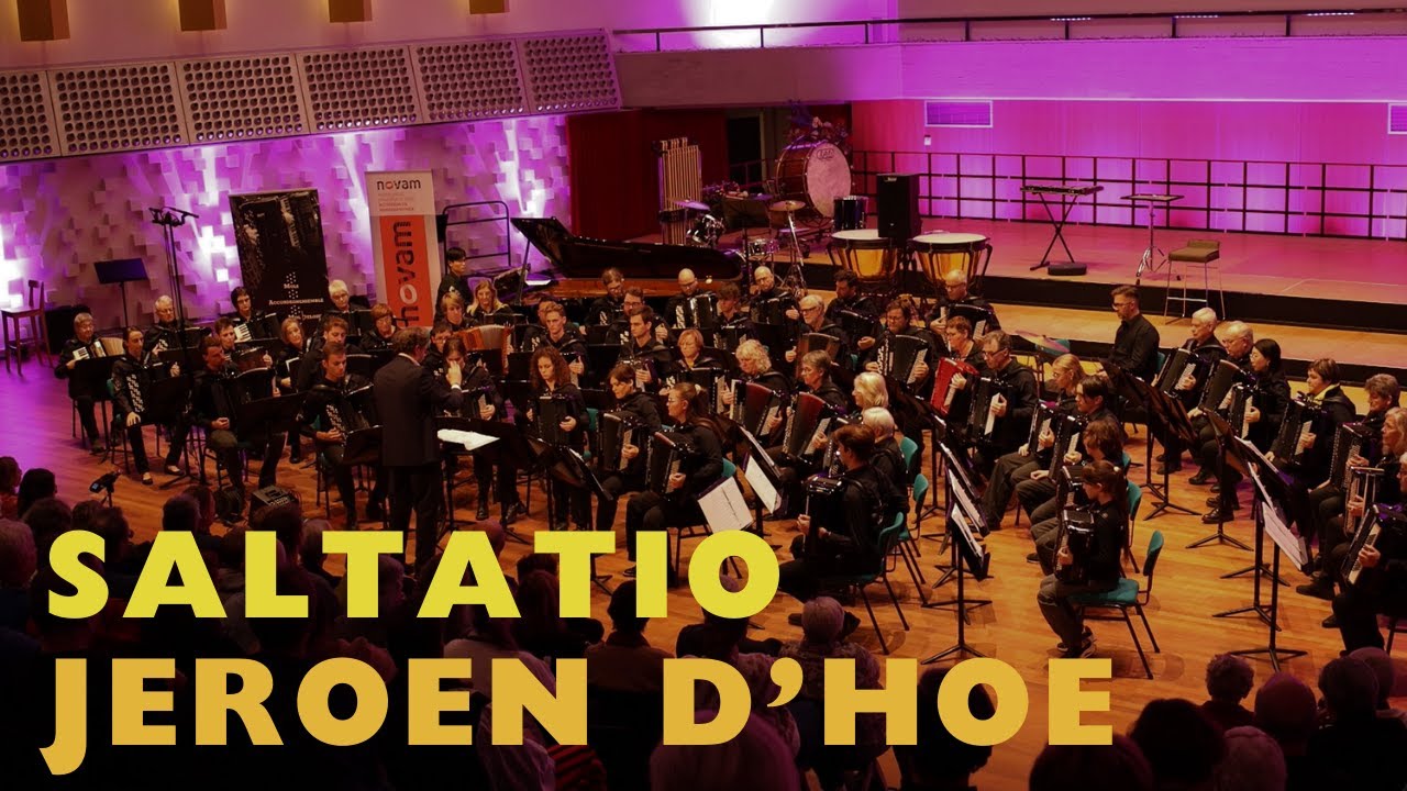 Jeroen D'hoe - Saltatio - Mols ACCORDEONENSEMBLE - Accordion Orchestra - Ludo Mariën