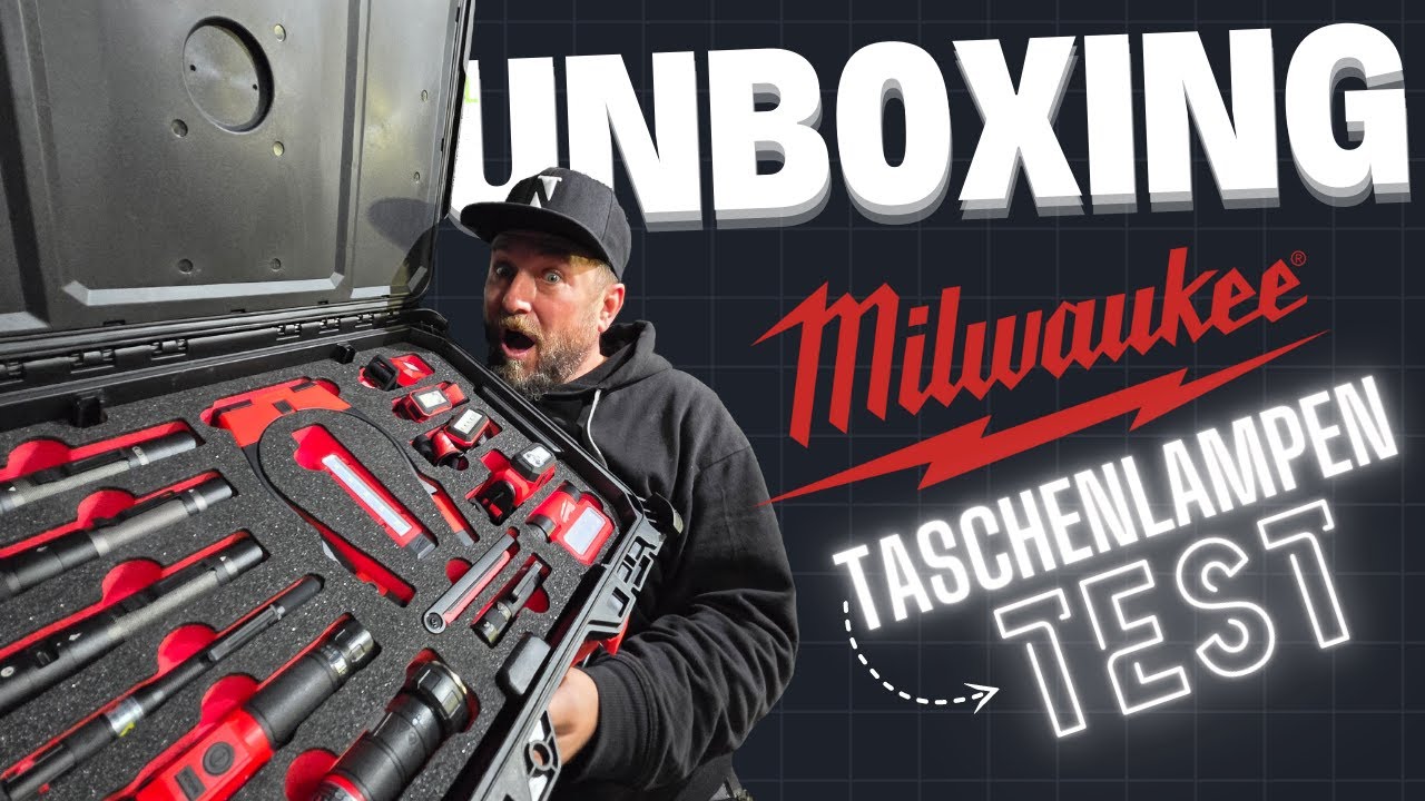 Milwaukee Taschenlampen Test