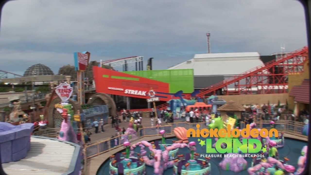 Nickeloden Land в парке развлечений Pleasure Beach в Блэкпуле