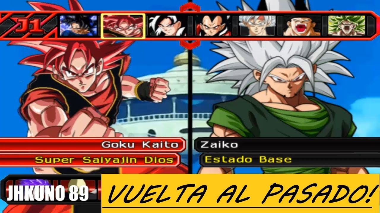 GOKU KAITO SAIYAN GOD TEAM vs ZAIKO - XICOR TEAM | DRAGON BALL Z BUDOKAI TENKAICHI 3
