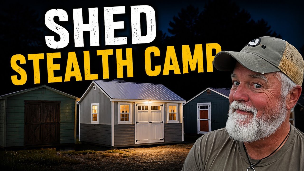 S01E13 - Stealth Camping in a Shed During Overnight Rainstorm + Choosing The Right One