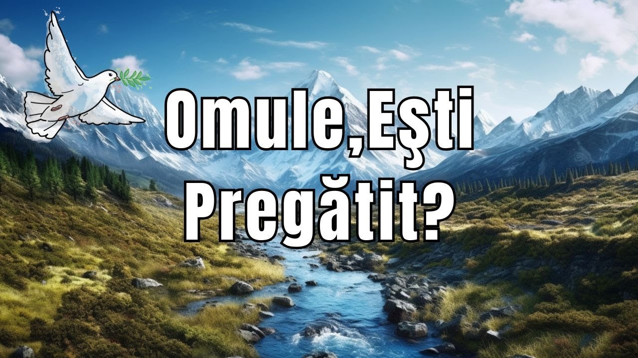 ⏳🔥 Omule, Ești Pregătit Isus Vine Curând! Cântare creştină✝️