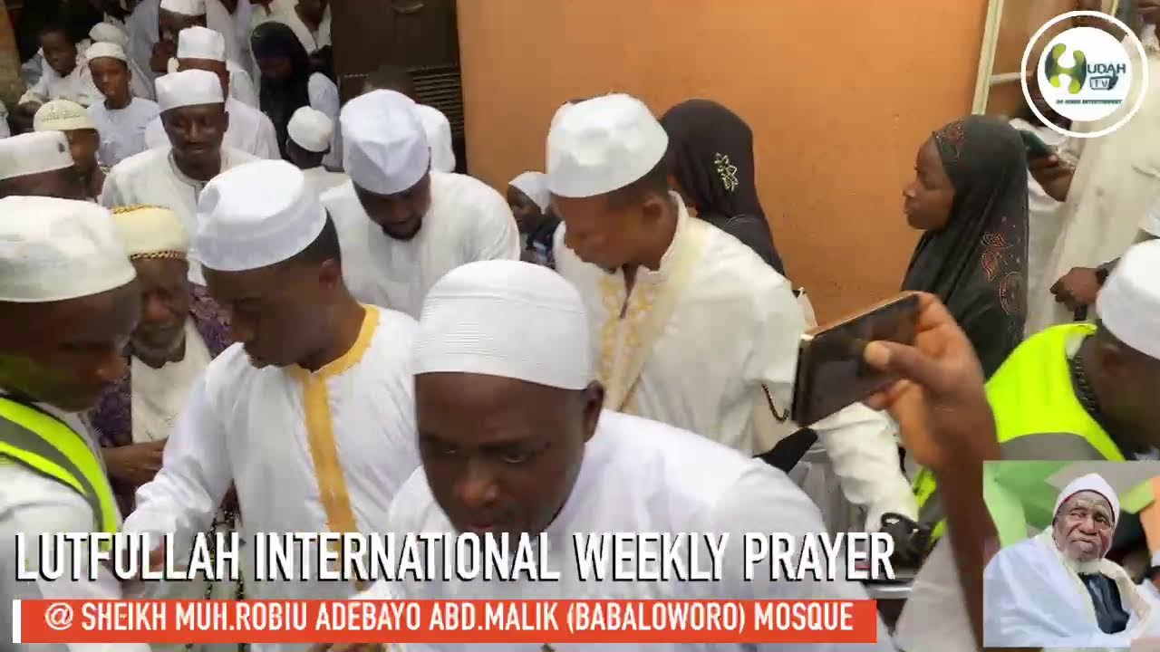 LUTFULLAH INTERNATIONAL WEEKLY PRAYER LIVE NOW