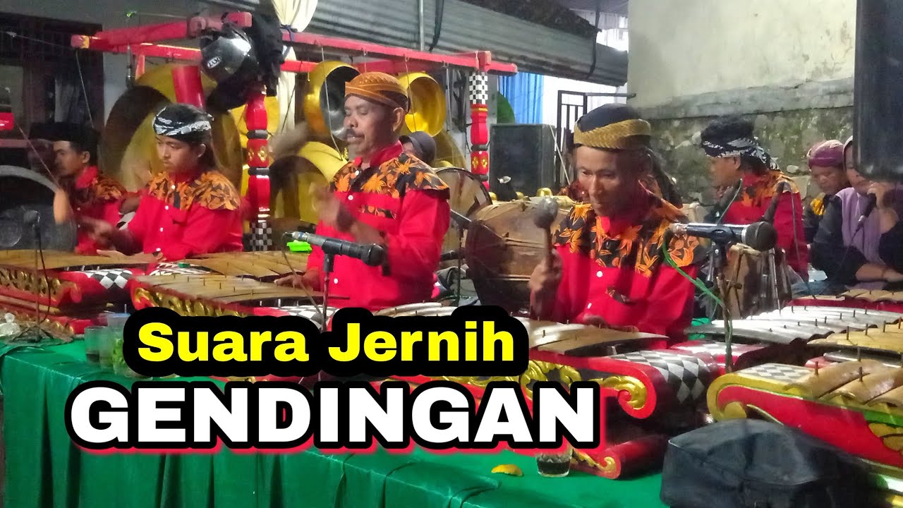 Gendingan jawa - Suara Jernih // Langen budoyo & Randu Budoyo perkutukan.