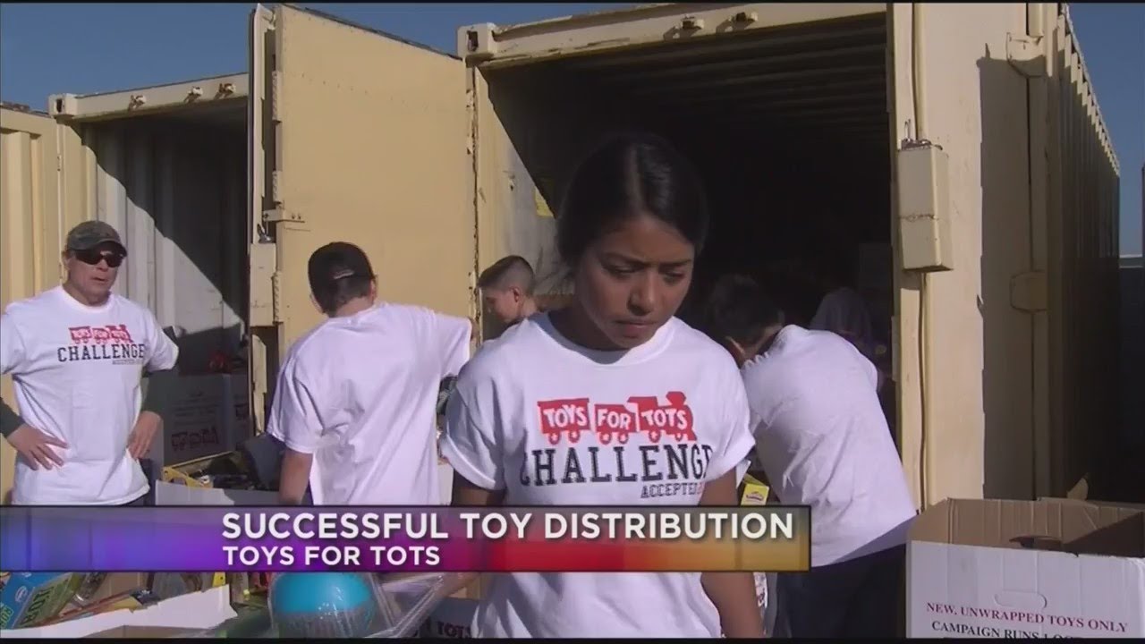 Toys for Tots toy distribution