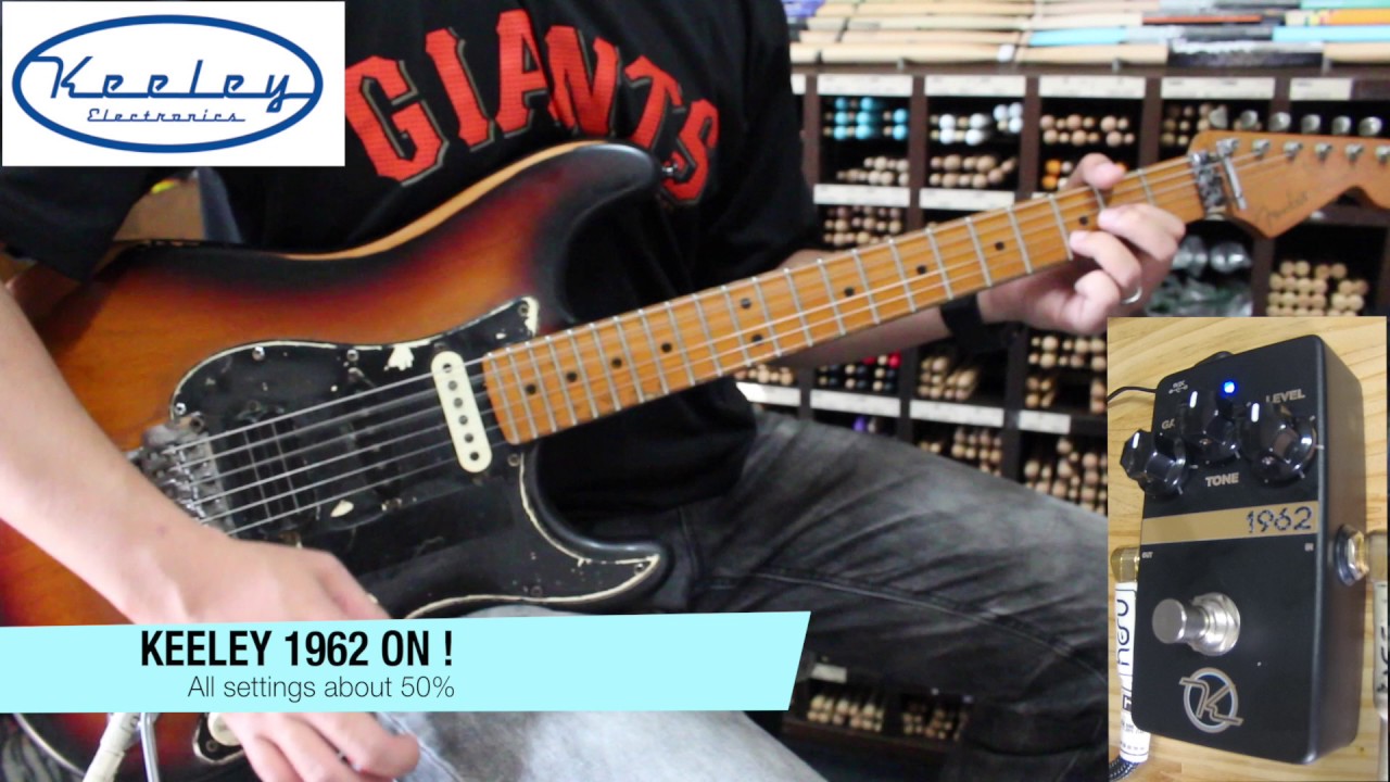 Keeley 1962 British Overdrive pedal test by Jimmy