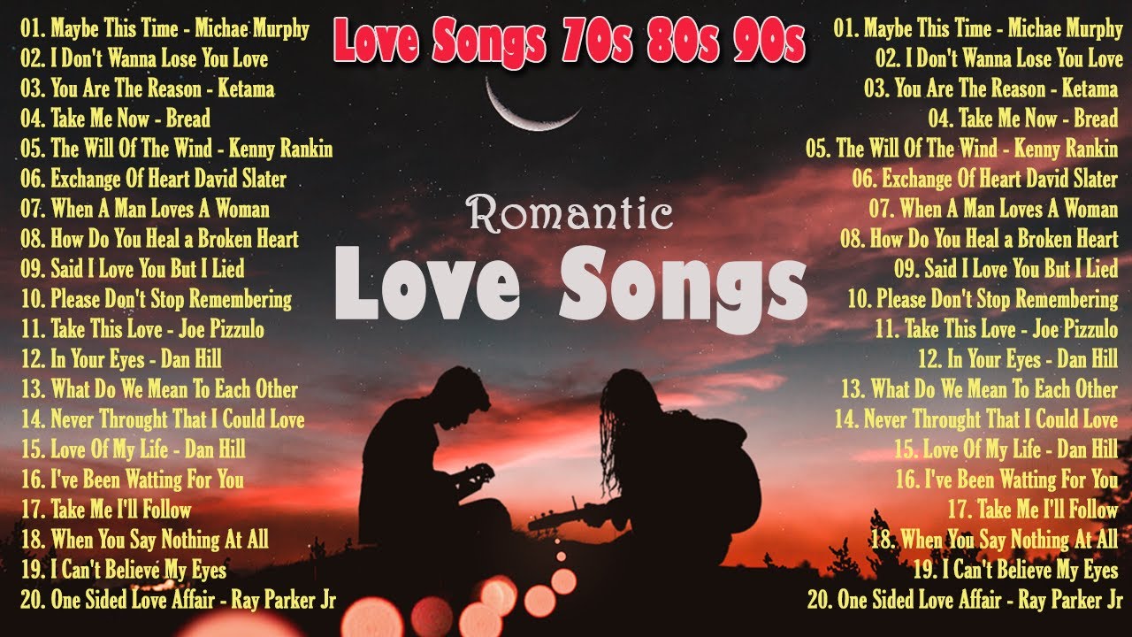 The Best Beautiful English Love Songs Collection - Greatest Old Love Songs Of All Time