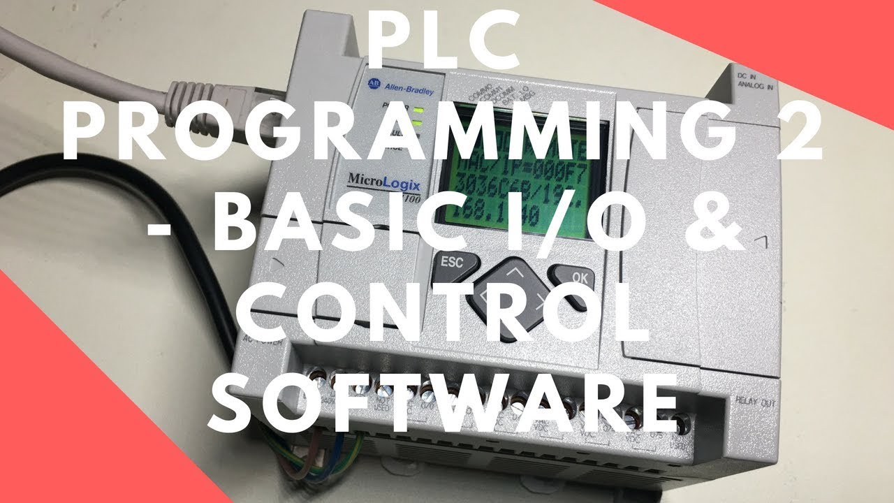 PLC Programming Tutorial 2 - Hardware Connections & Basic Program Controlling a Valve through an HMI